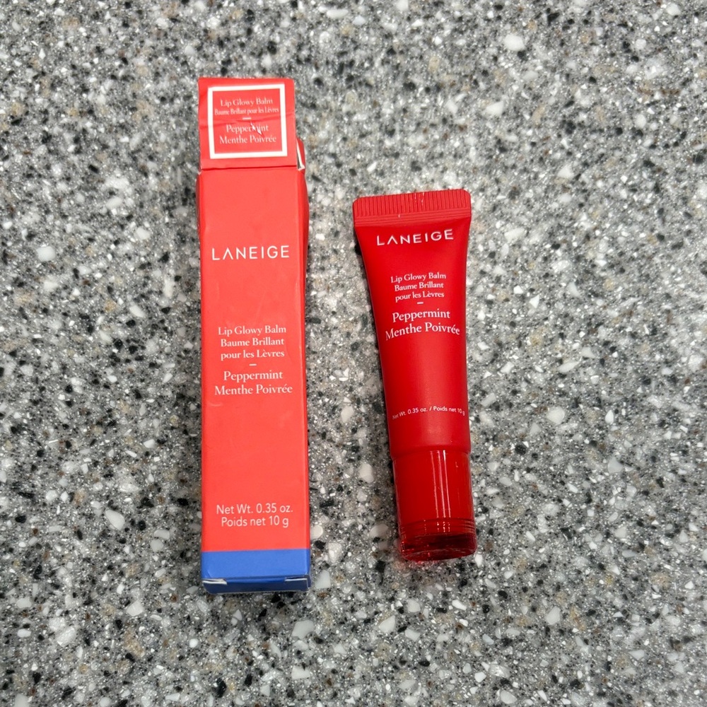 LANEIGE Peppermint Red Lip Glowy Balm